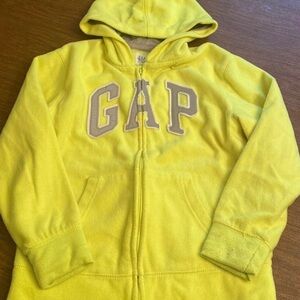 GAP Kids Bright Yellow Zip-Up Hoodie